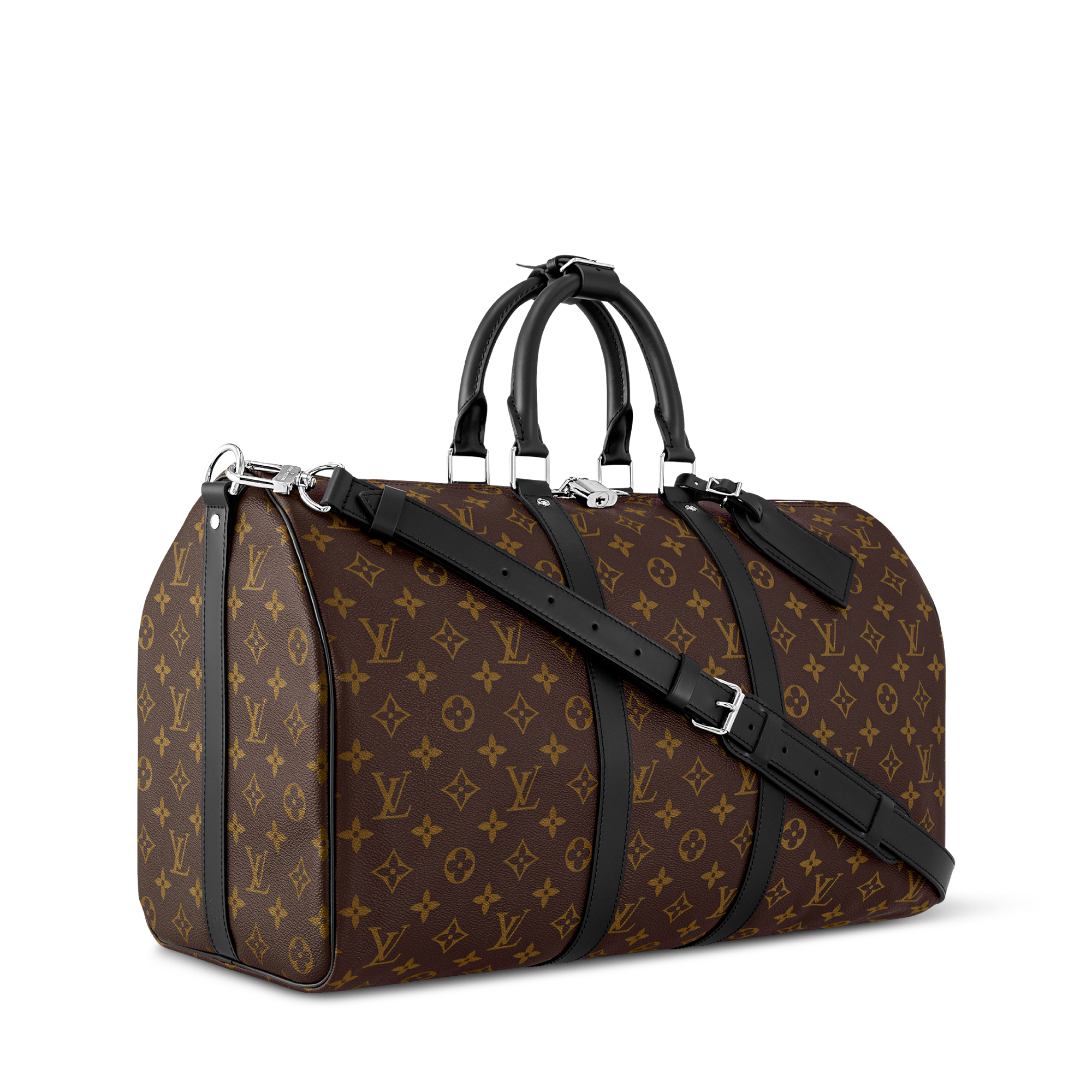 Keepall Bandoulière 45 Monogram Macassar - Personalização | LOUIS